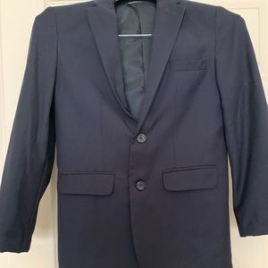 Boys  Izod Navy Blue Suit Jacket Size 12
